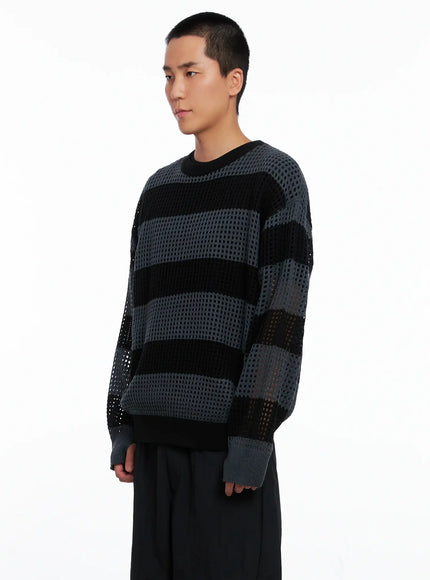 mens-striped-knit-sweater-is509