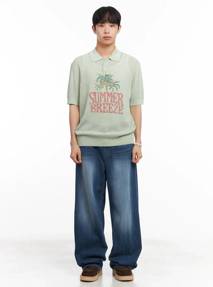 mens-graphic-short-sleeve-sweater-iu519