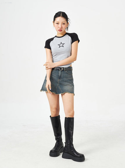 Star Two Color Tee CM321