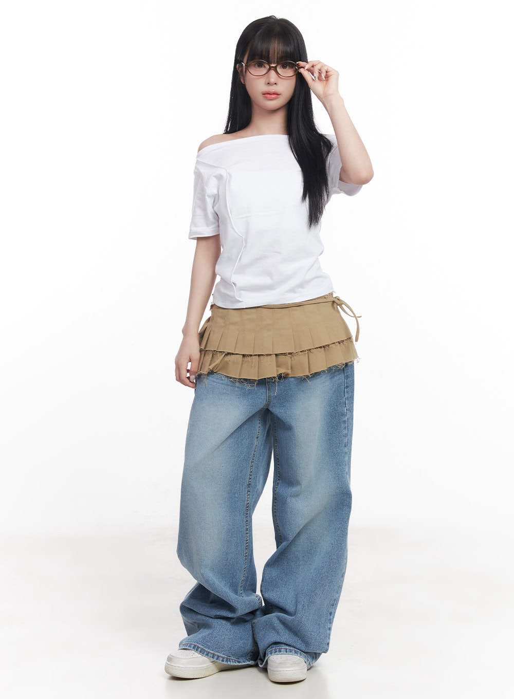 essential-pleated-layering-skirt-cy527