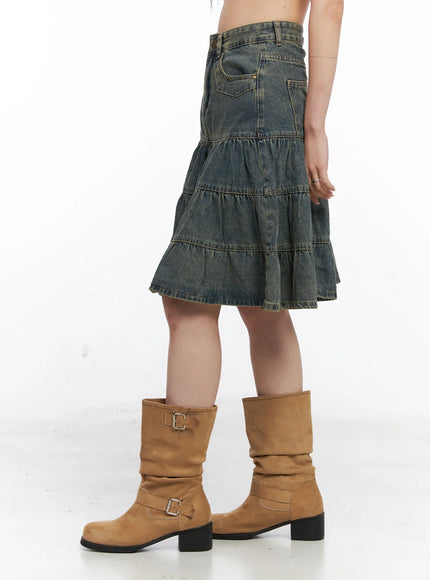 tiered-vintage-denim-midi-skirt-co507