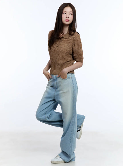 collared-short-sleeve-sweater-cu513