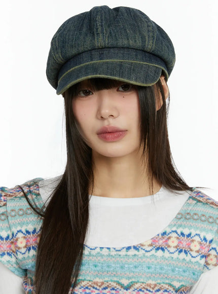Vintage Style Denim Hat CF510