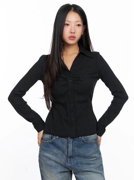 shirred-long-sleeve-shirt-co514