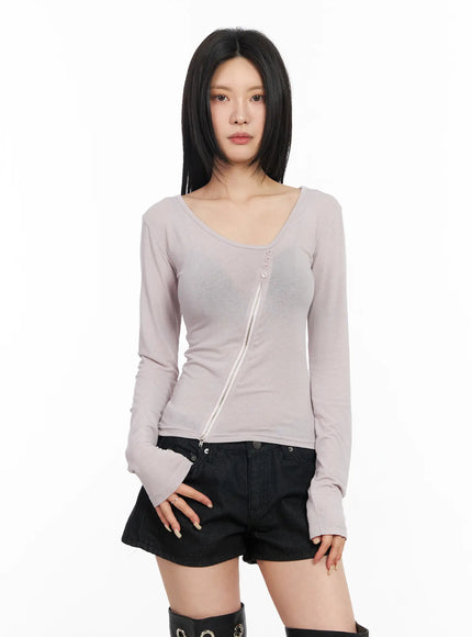 asymmetrical-zip-long-sleeve-shirt-cm517