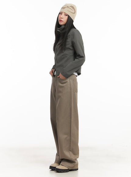 Cotton Wide-Leg Pants CM504