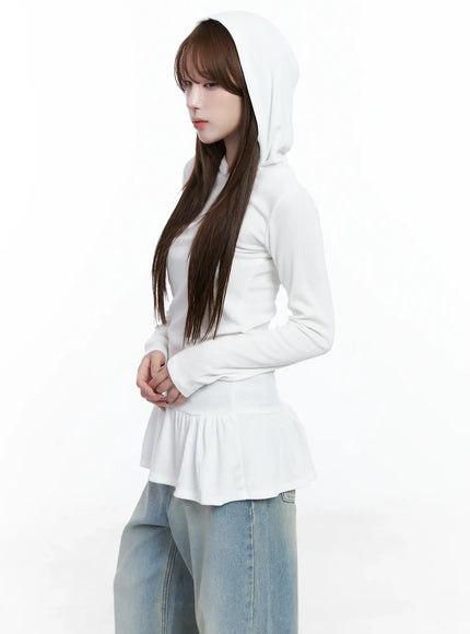 frill-ribbed-hoodie-cs501