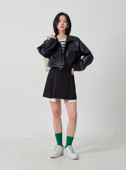 Ribbed Knit Socks OJ331