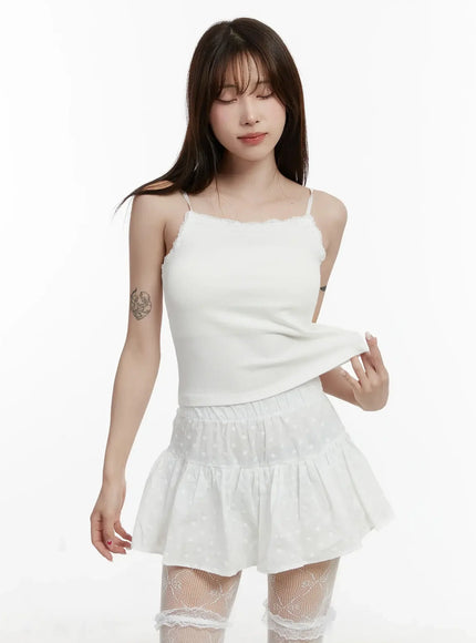lace-trim-sleeveless-top-ij521