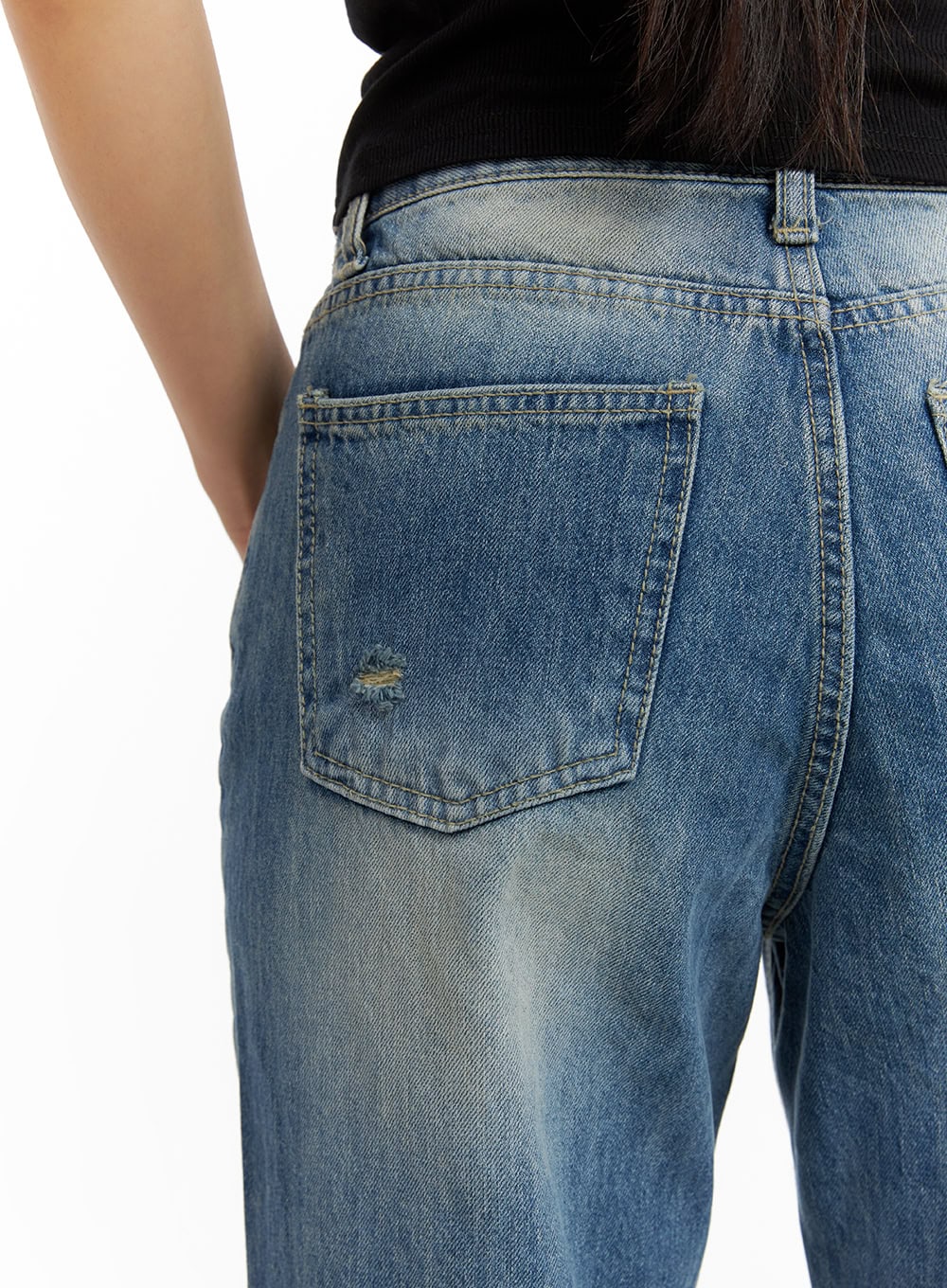 semi-destroyed-straight-jeans-ca424