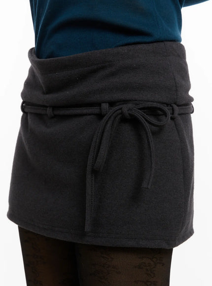 belted-cotton-mini-skirt-cd517