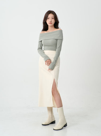 Off Shoulder T-Shirt IO07