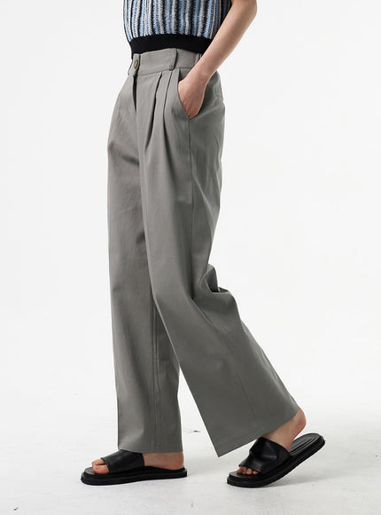 Tailored Cotton Pants IA326