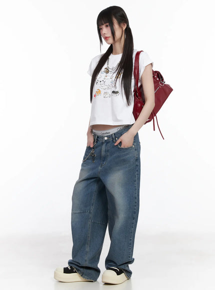 Ainslie Classic Wide-Fit Jeans CM526