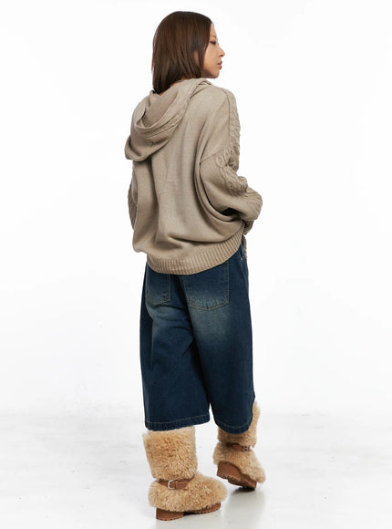 oversized-cable-knit-button-up-hoodie-co510