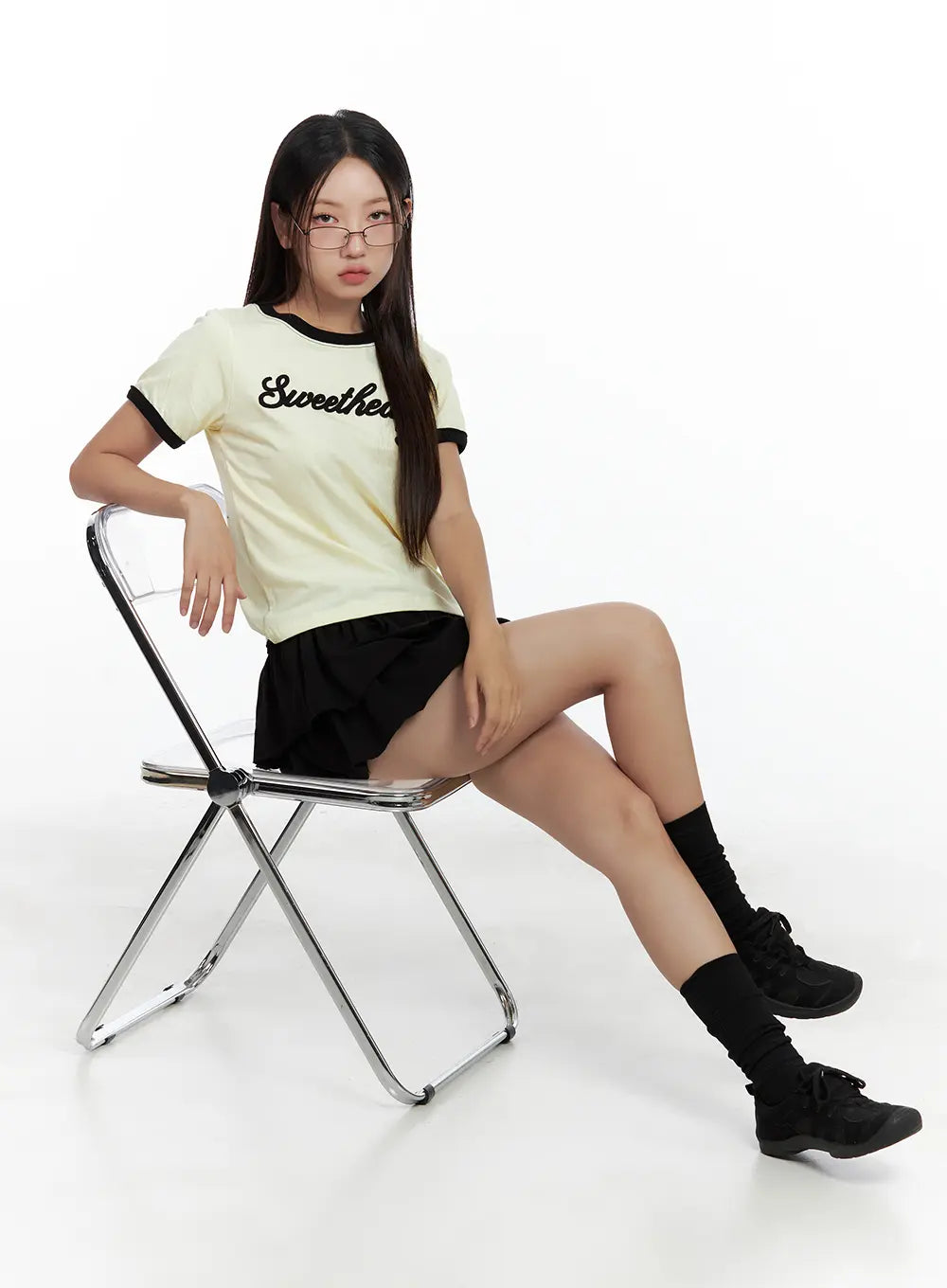 tiered-ruffle-mini-skirt-cl508