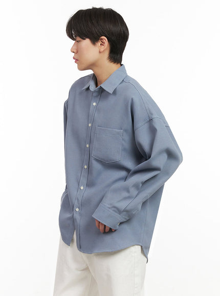 mens-fleece-lined-button-up-shirt-ij517