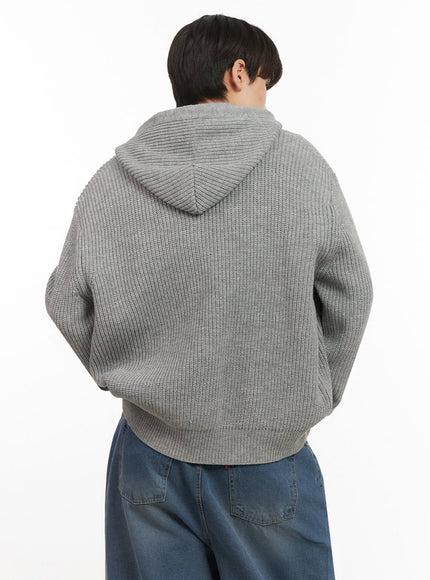 mens-knitted-double-zip-up-hoodie-ij517