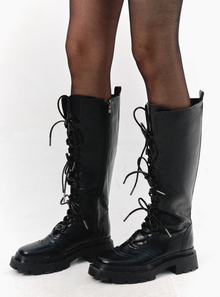 lace-up-faux-leather-boots-is321