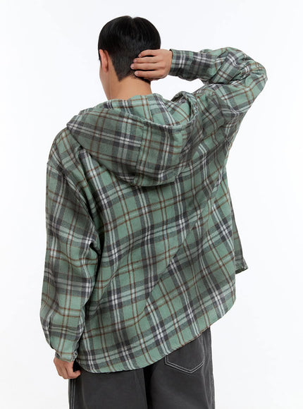 mens-oversize-checkered-cotton-hooded-shirt-is413