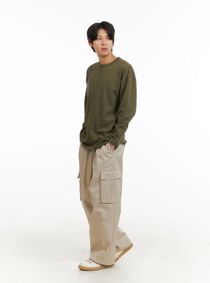 mens-basic-oversize-long-sleeve-tee-dark-green-iy402