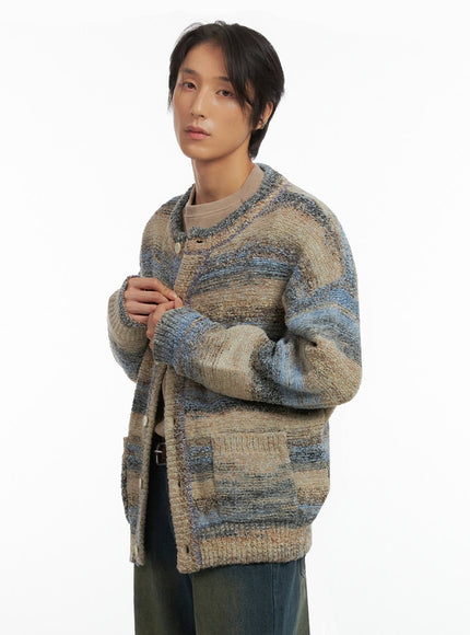 mens-gradient-buttoned-wool-cardigan-io402