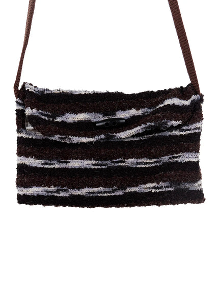 Aubrey Striped Knit Shoulder Crossbody CS529