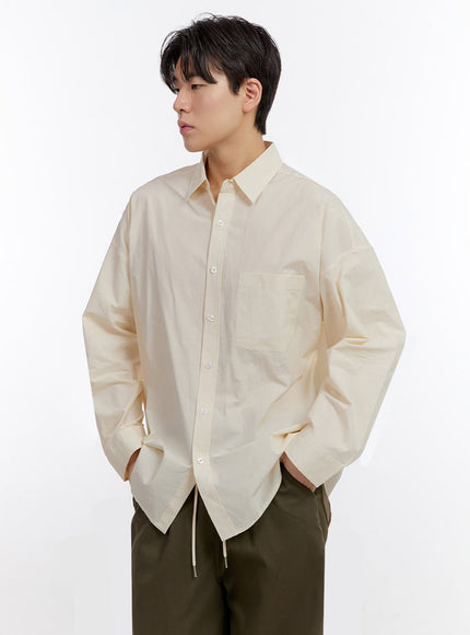 Men's Essential Collared Shirt IF528