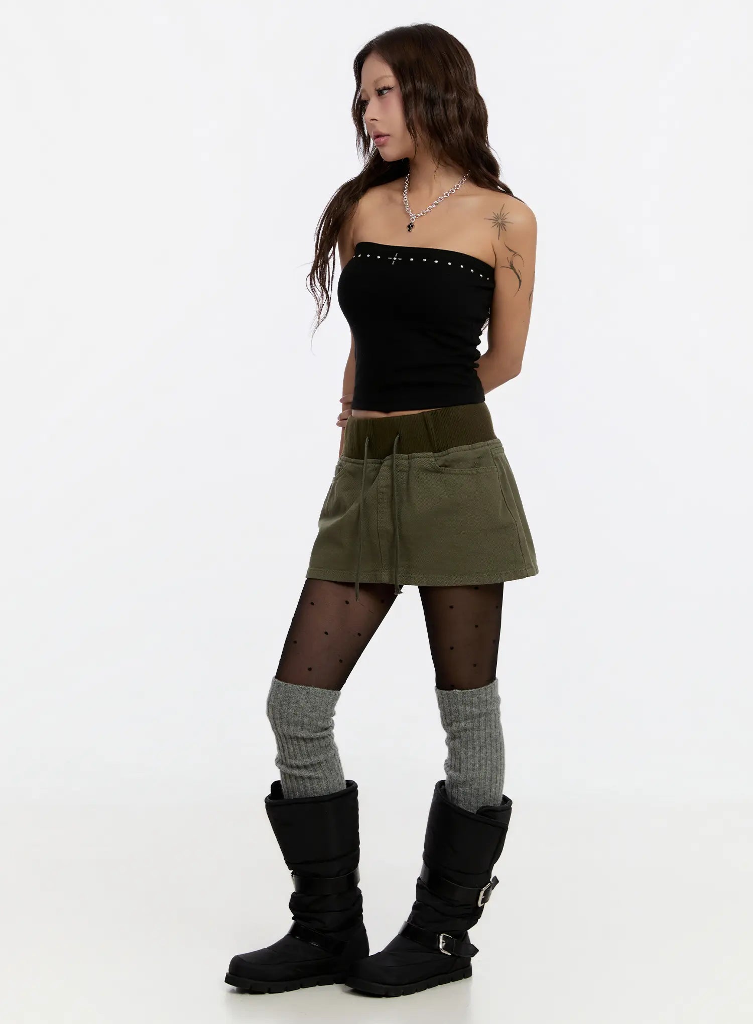 Studded Tube Top CN527