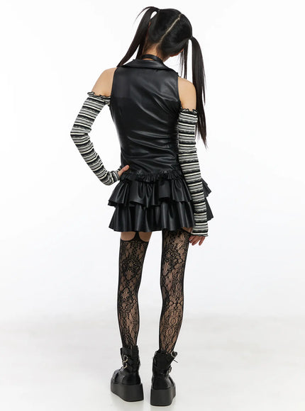 faux-leather-bustier-vest-cd522