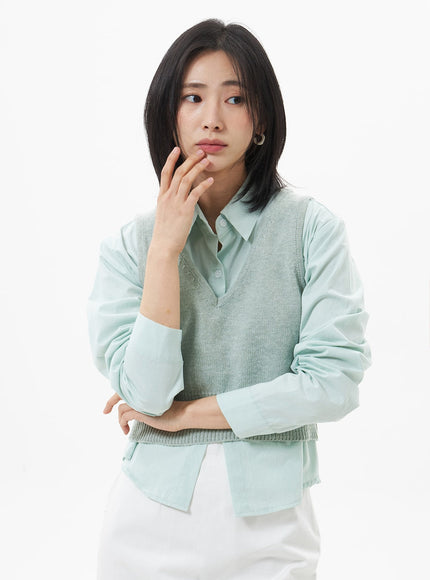 Cropped Color Shirt OA320