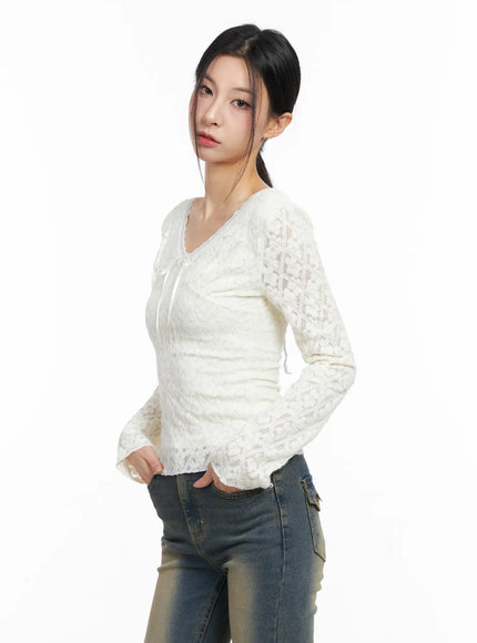 ribbon-v-neck-long-sleeve-top-cc1109