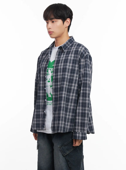 mens-loose-fit-flannel-shirt-iu519