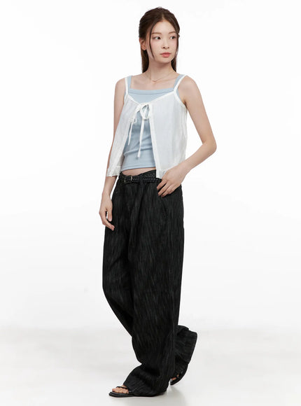 frill-ribbon-bustier-tank-cl523