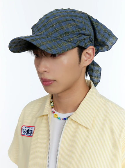 mens-plaid-headscarf-cap-ig519