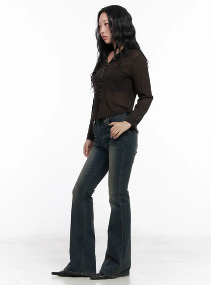 sheer-button-up-collar-blouse-cn514