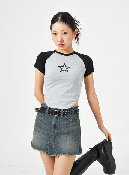 Star Two Color Tee CM321