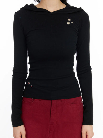 slim-fit-gromment-detail-hoodie-cj523