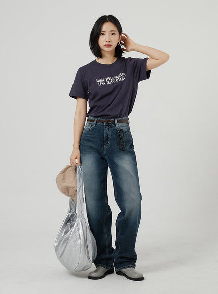 Faux Leather Half Moon Cross Body Bag OF310