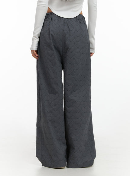 heart-quilted-cotton-wide-pants-is427