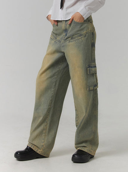 cargo-denim-straight-leg-jeans-cj422