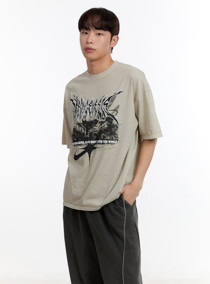 Men's Urban Chic Graphic T-Shirt IA504