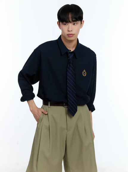 Men's Striped Necktie IL517