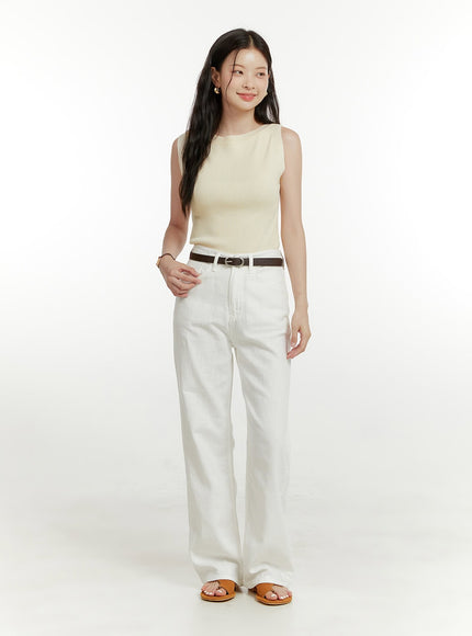 linen-cotton-straight-pants-ou419