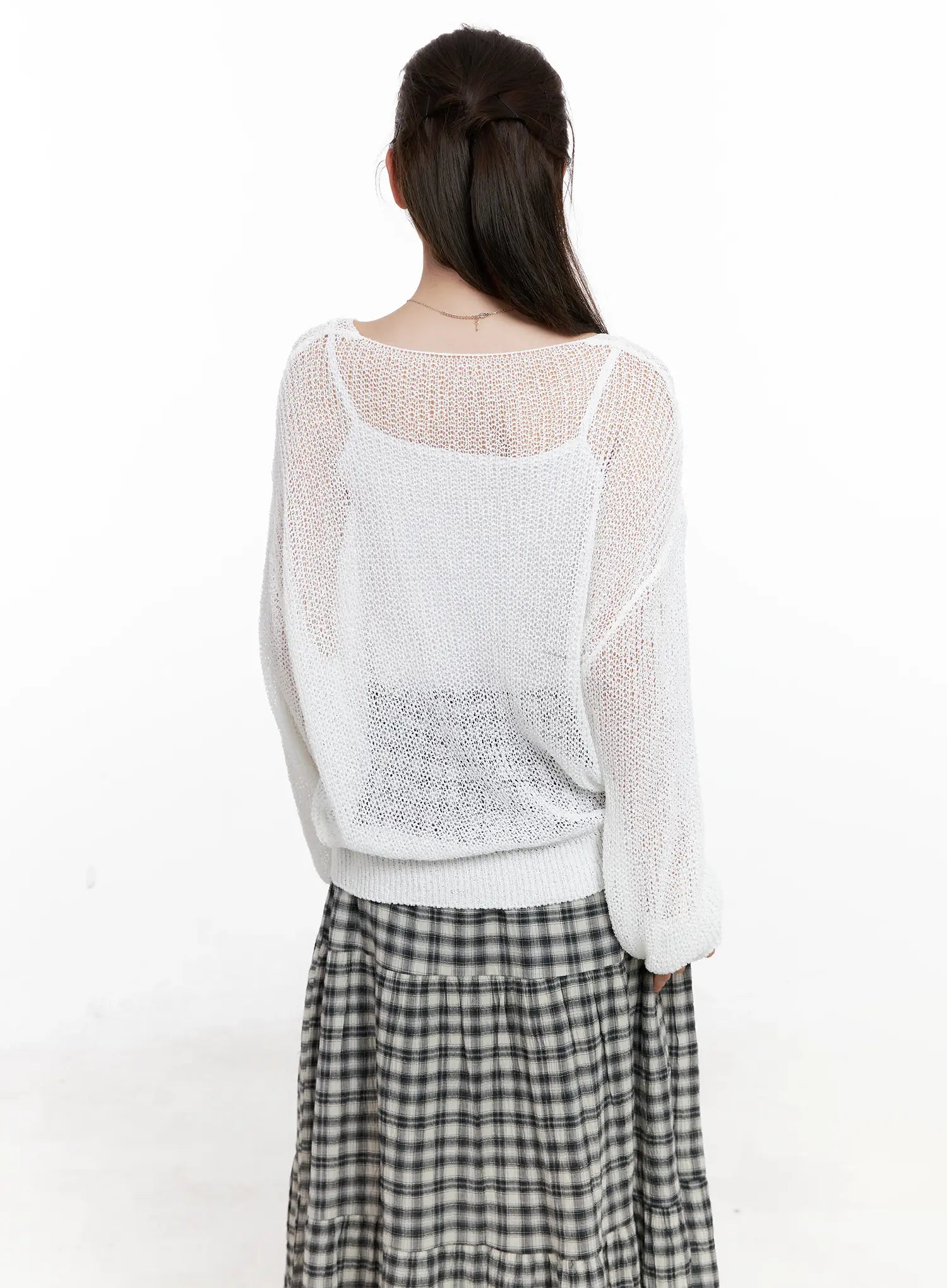 Summer Loose-Fit Long Sleeve Knit CL523