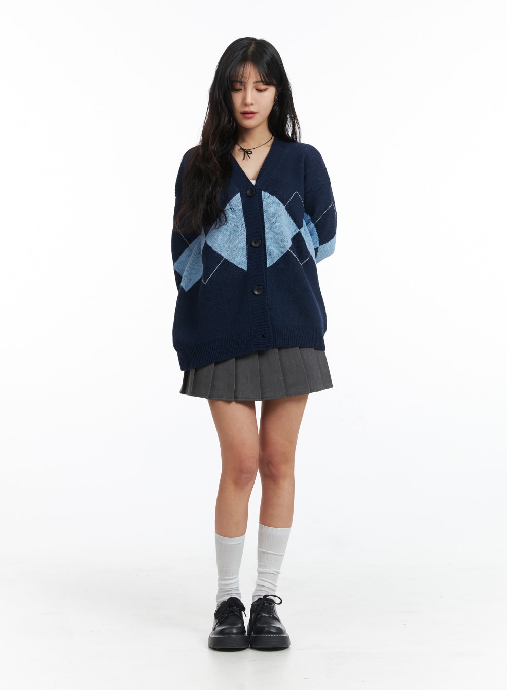 argyle-oversized-buttoned-cardigan-oj426