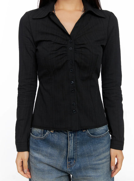 shirred-long-sleeve-shirt-co514