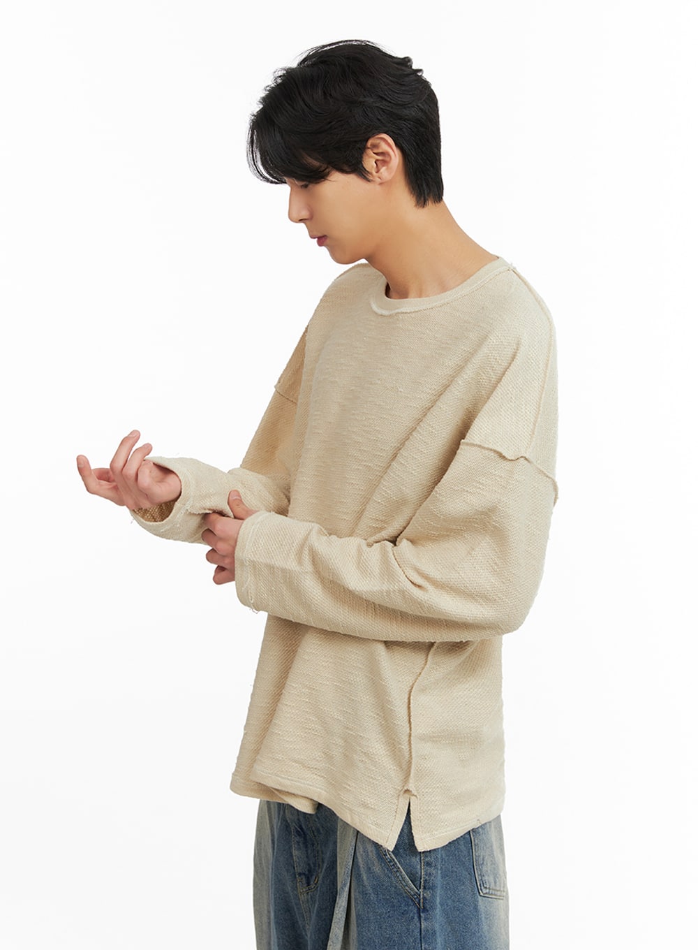 mens-textured-crew-neck-long-sleeve-top-ia402