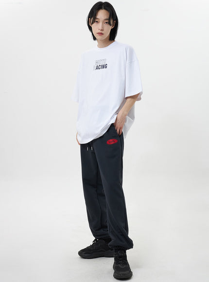 Graphic Track Pants Unisex CY319