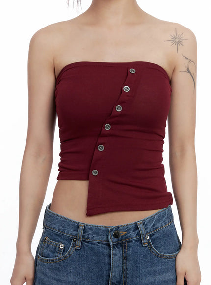 asymmetric-button-tube-top-cl510